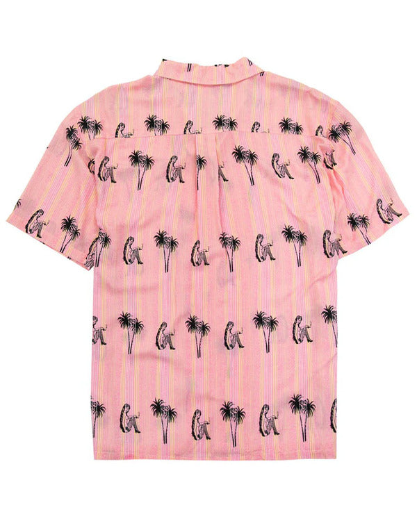 90 Day Fiance S11 Matt Pink Palm Print Shirt