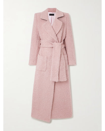 The Today Show 2025 Jenna Bush Hager Pink Fuzzy Coat