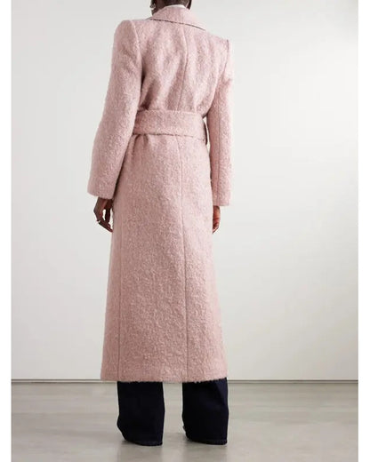 The Today Show 2025 Jenna Bush Hager Pink Fuzzy Coat