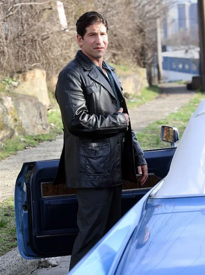 Jon Bernthal The Many Saints of Newark Leather Trench Coat