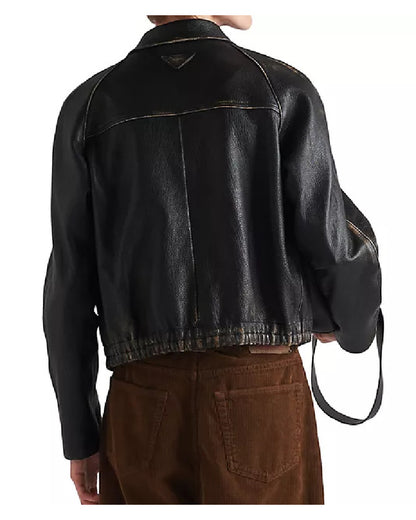 The Kelly Clarkson Show 2025 Rami Maleks Leather Jacket