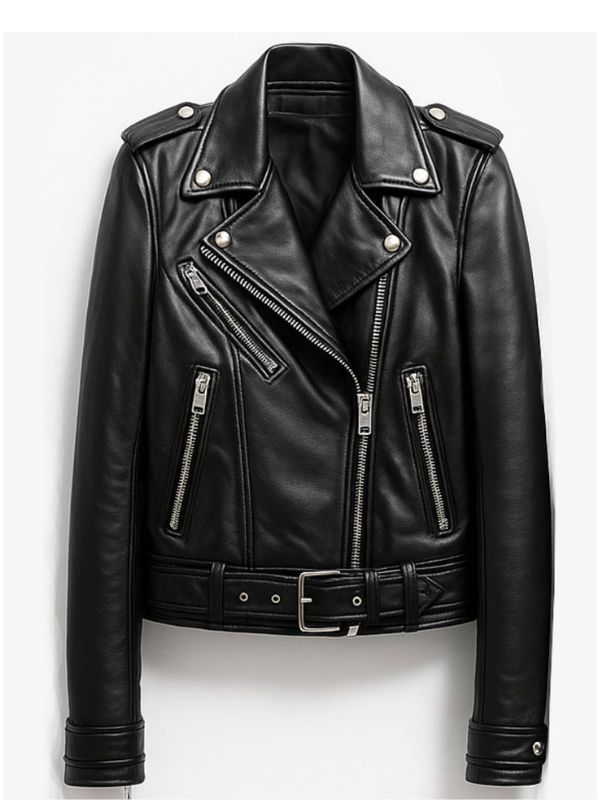 Louis Black Leather Jacket - Men Leather Jacket Black