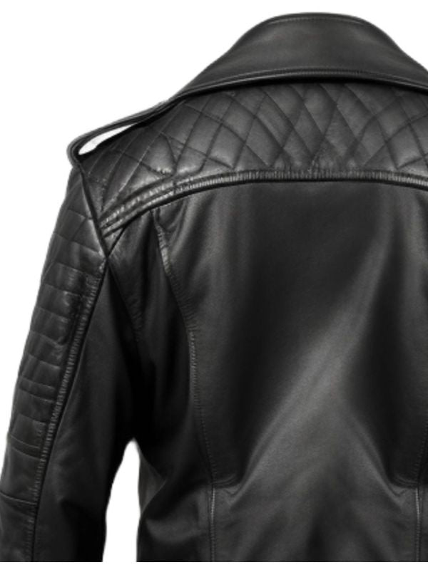 Men Black Biker Leather Jacket - Biker Jacket For Men
