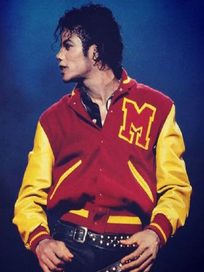 Thriller Michael Jackson M Letterman Jacket