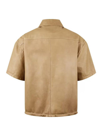 Watch What Happens Live 2025 Dylan Efron Leather Shirt