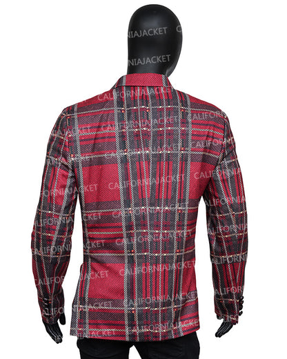 #Xmas 2022 Brant Daugherty Plaid Blazer