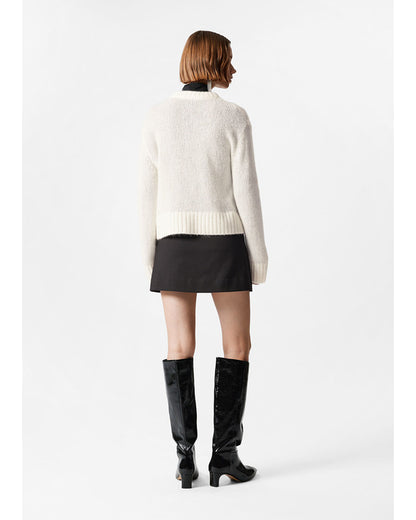 The Today Show 2025 Allison Matey White Floral Sweater