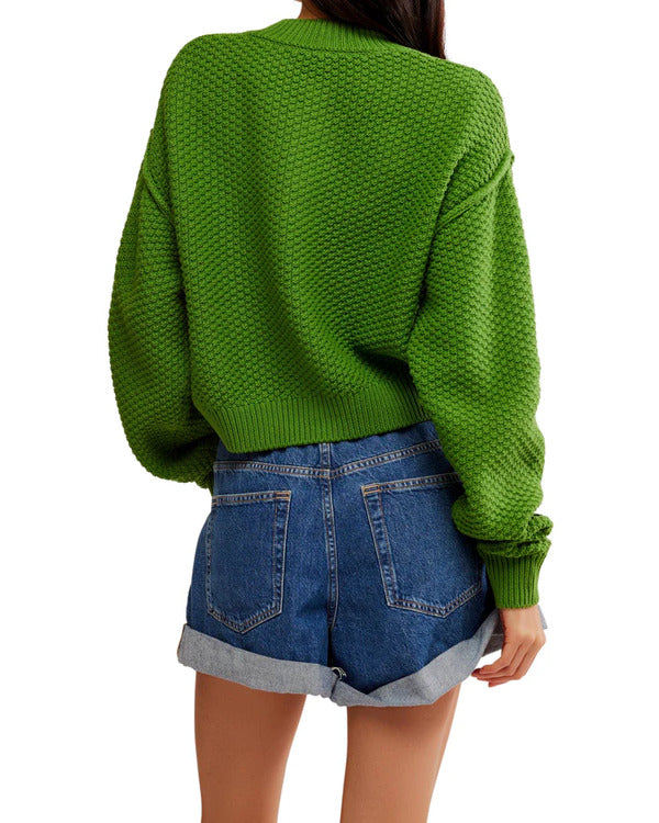 The Hunting Party 2025 Green Knit Cardigan