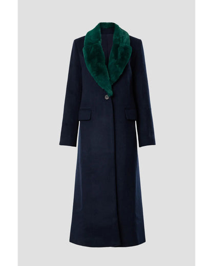 The Today Show 2025 Dylan Dreyer Green Fur Collar Coat